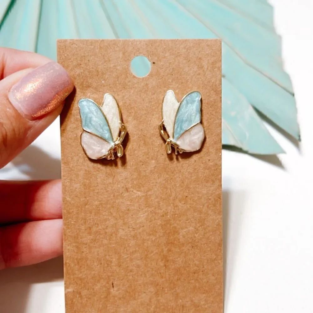 Butterfly earrings  #227 - Picture 6 of 6